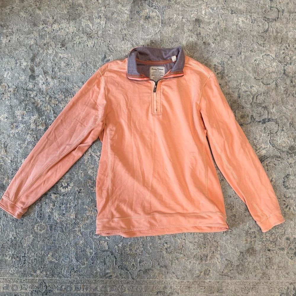 Tommy Bahama Long Sleeve Quarter Zip